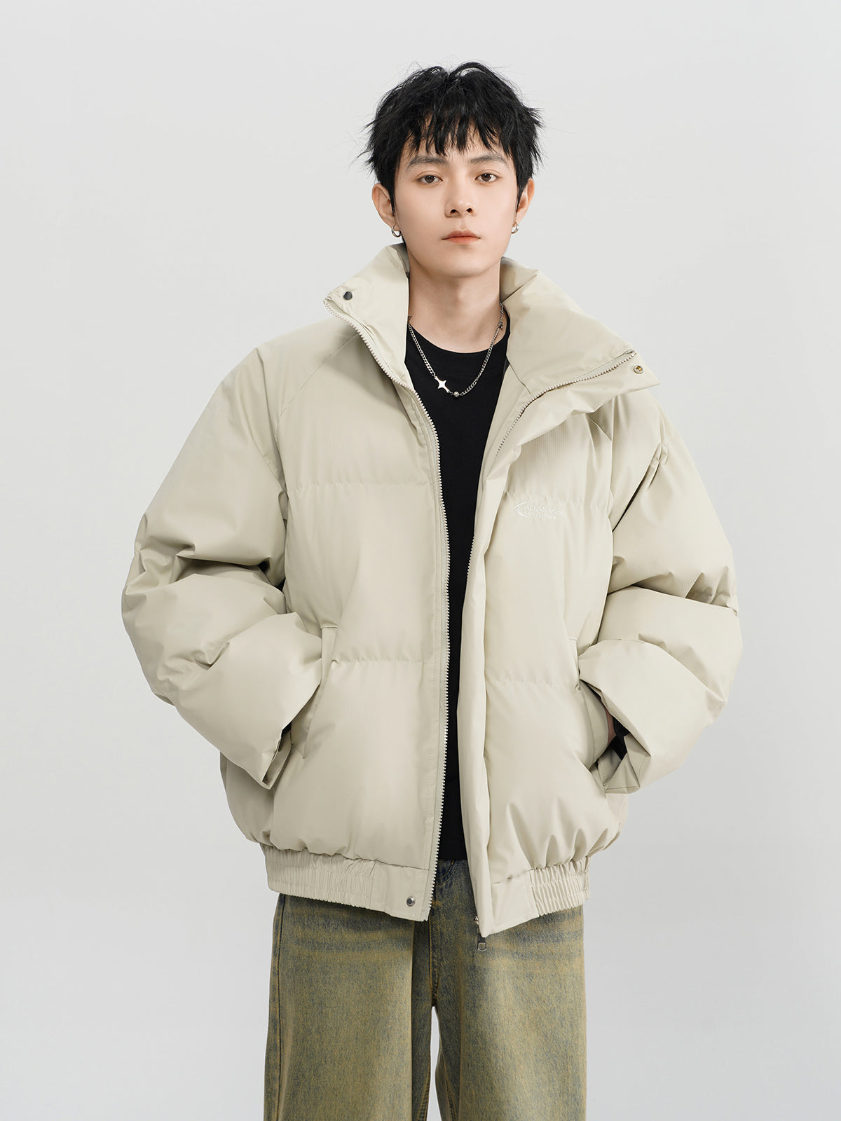 バックロゴショートダウンジャケット SS-000693
