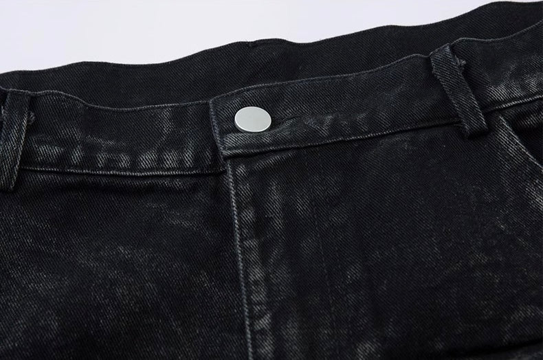 立体デザイン ワイドデニムパンツ
SS-000699