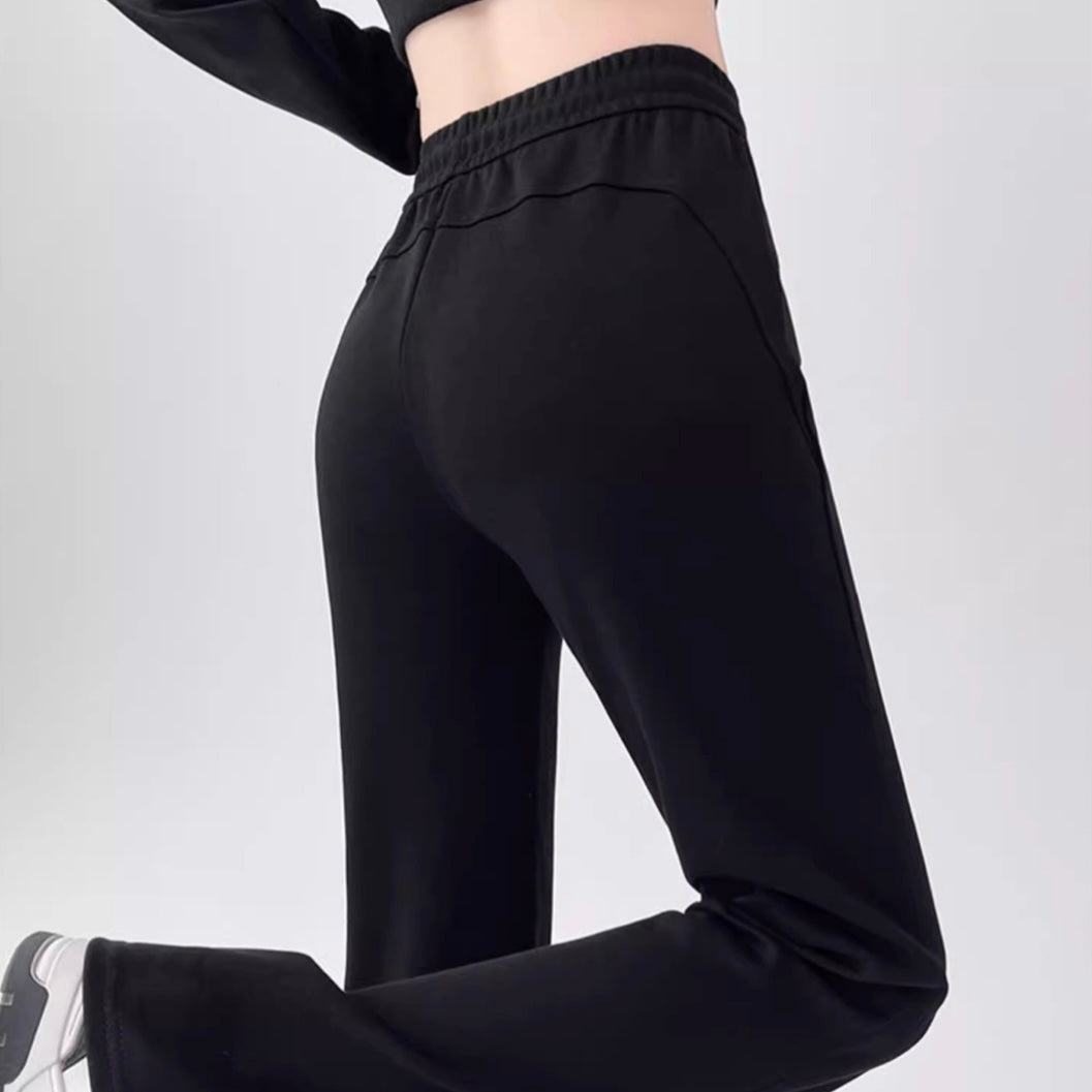 美脚フレアスウェットパンツ スタイルアップする楽ちんスウェット SS-000292