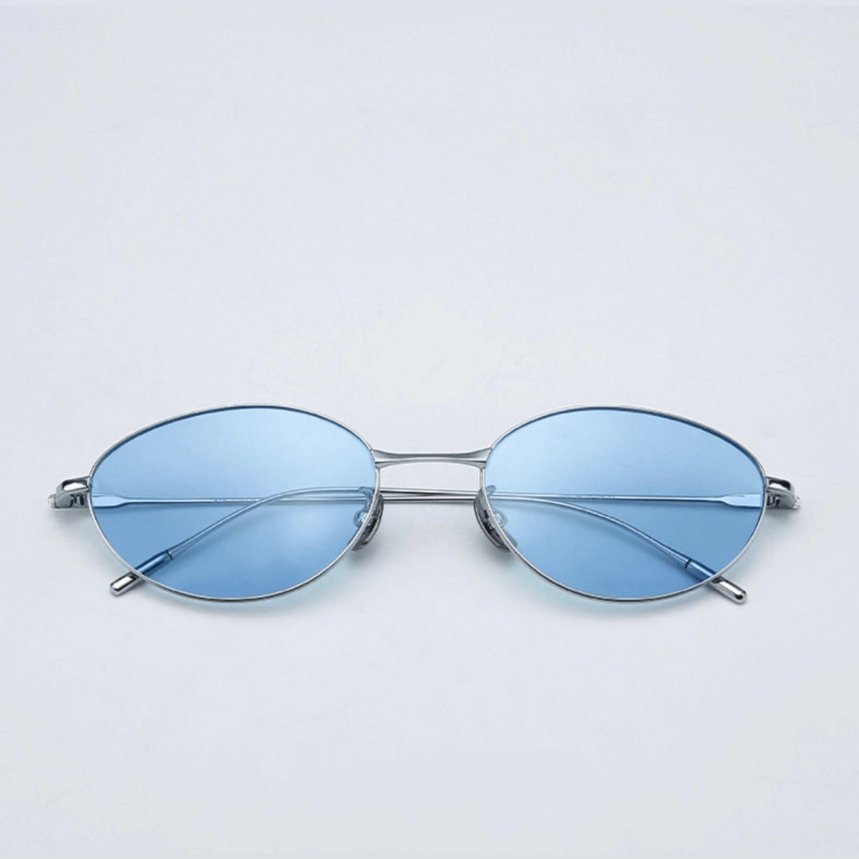 【4color】Oval Metal Frame Sunglasses SS-000012