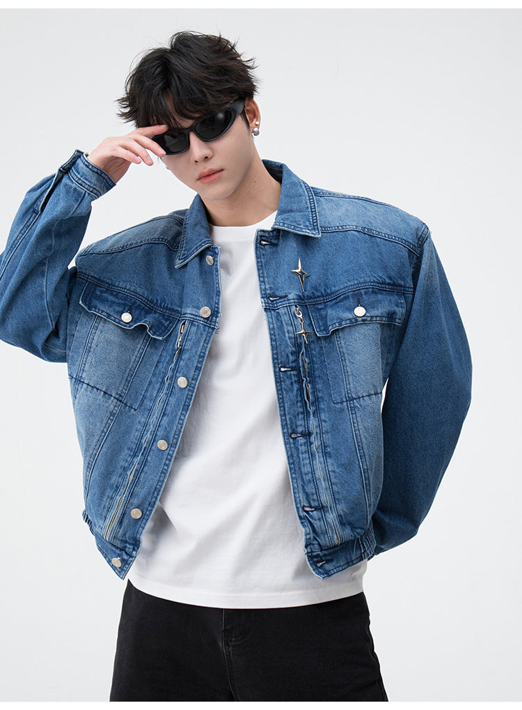 スターピン付きデニムジャケット
SS-000720