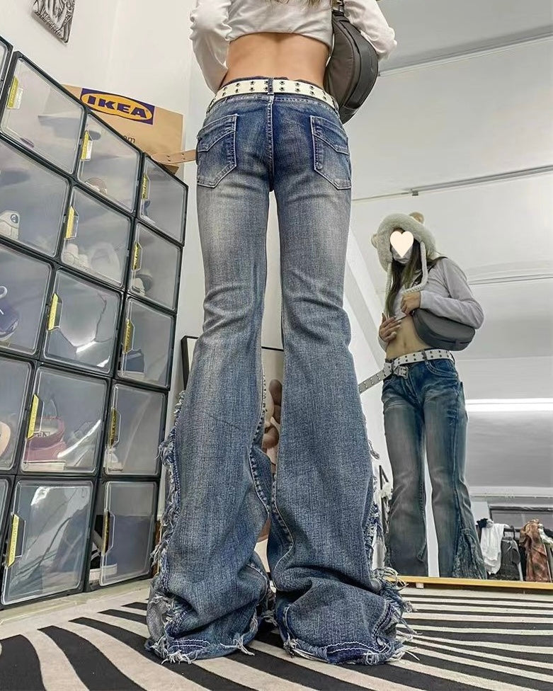 ダメージフレアデニムパンツ
SS-000635