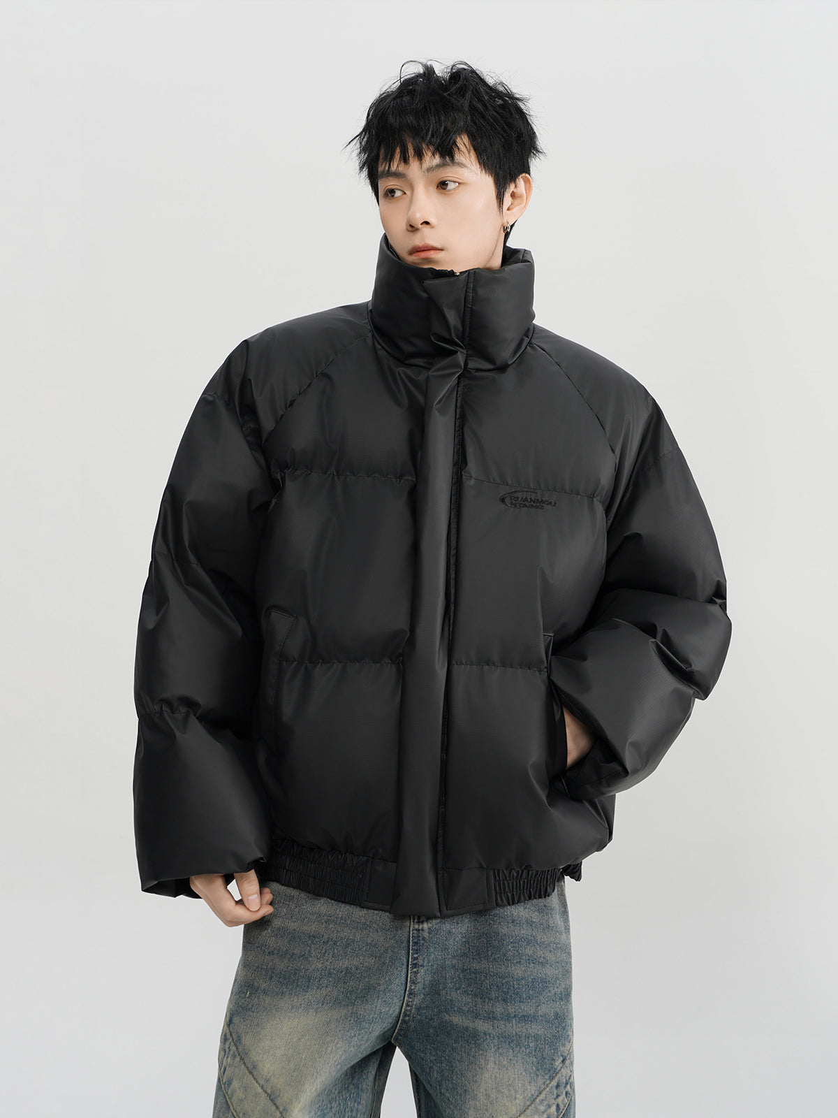 バックロゴショートダウンジャケット SS-000693
