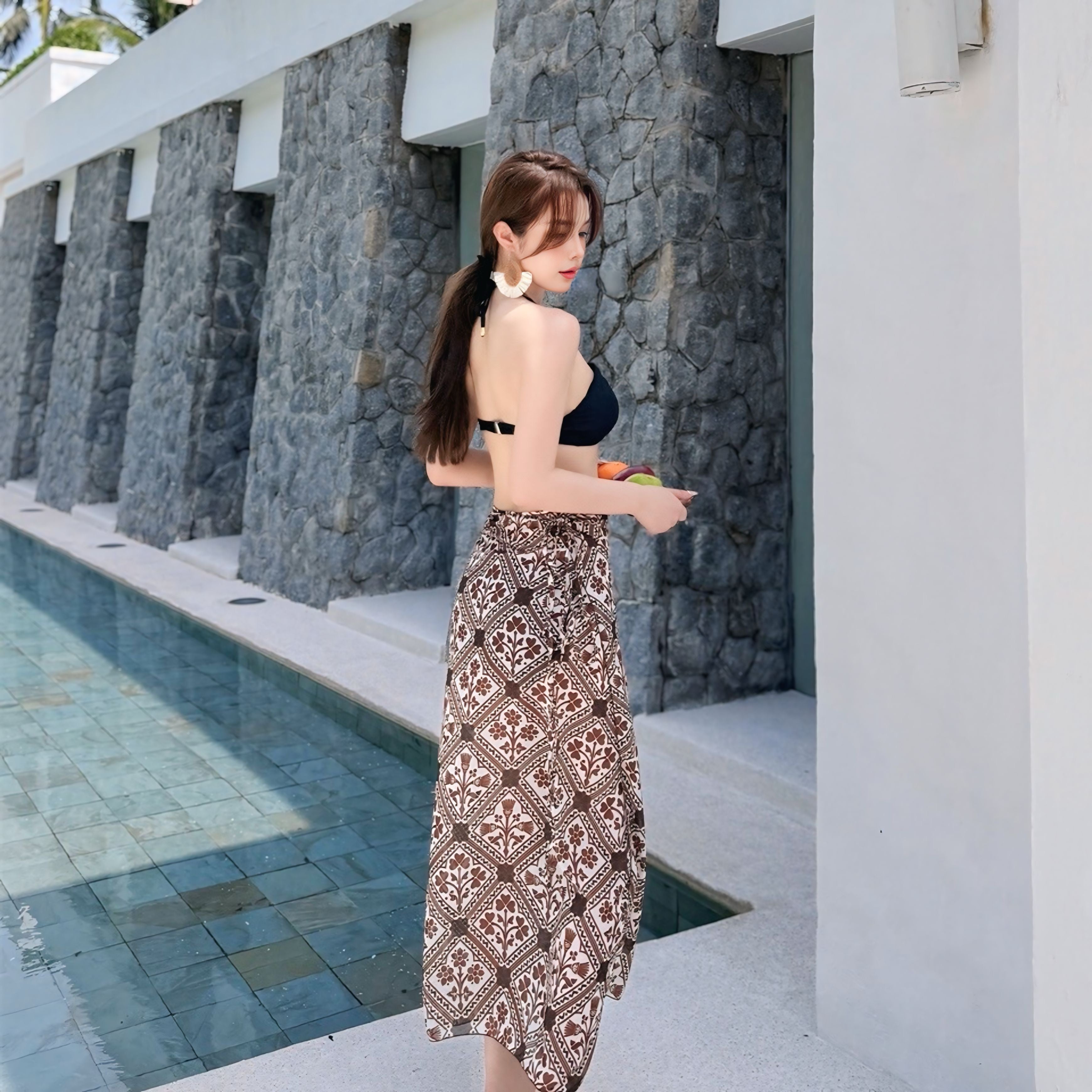 【スカートset】2wayバンドゥビキニ SS-000092