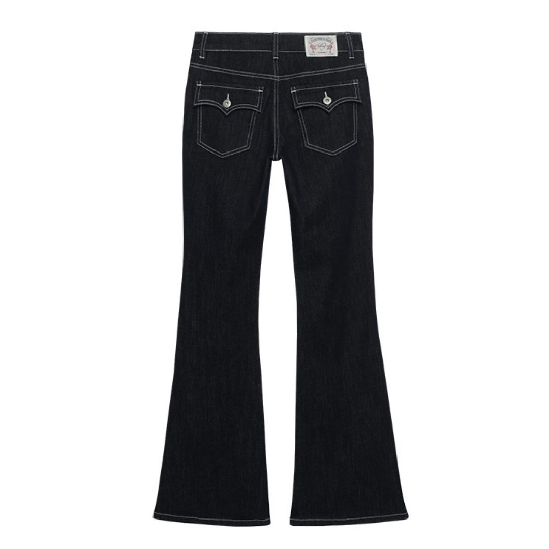 【骨盤パッド入り】MOMO DENIM カットデニム SS-000660