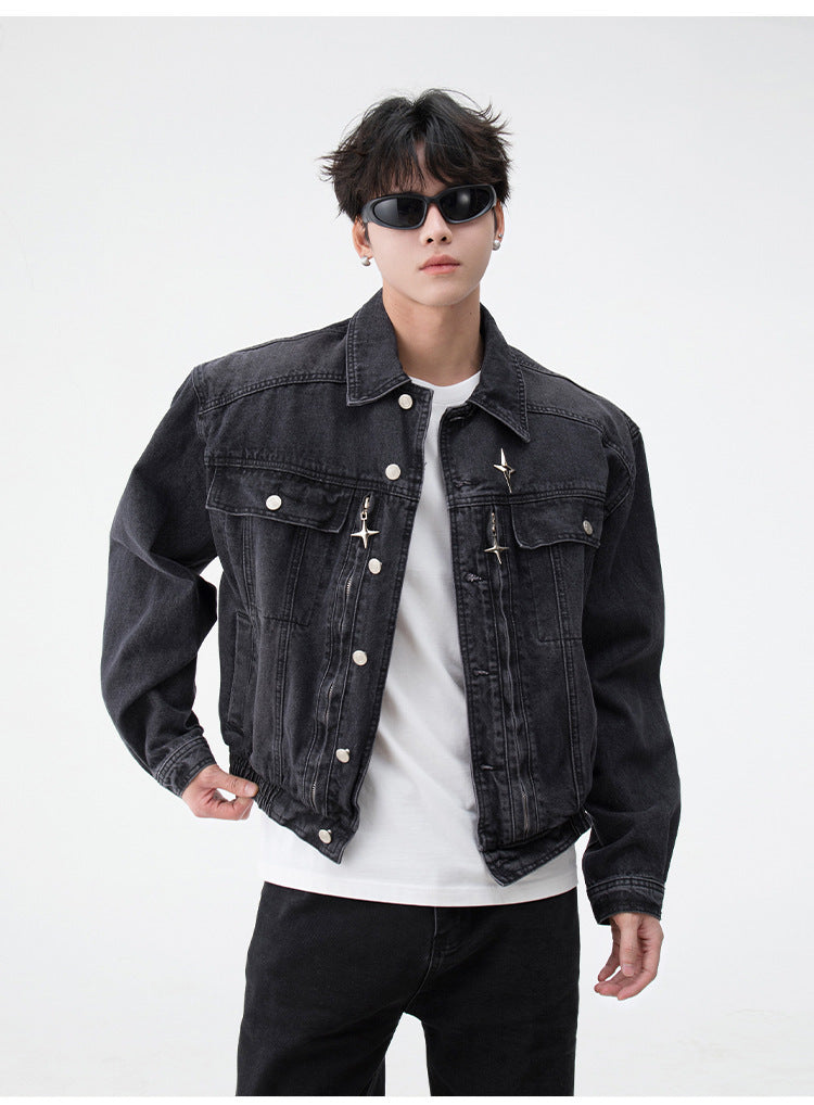 スターピン付きデニムジャケット
SS-000720