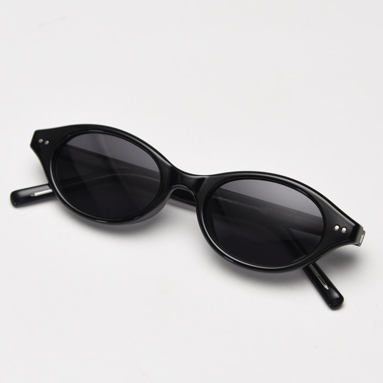 【4color】Classic 90s Inspired Oval Sunglasses SS-000041