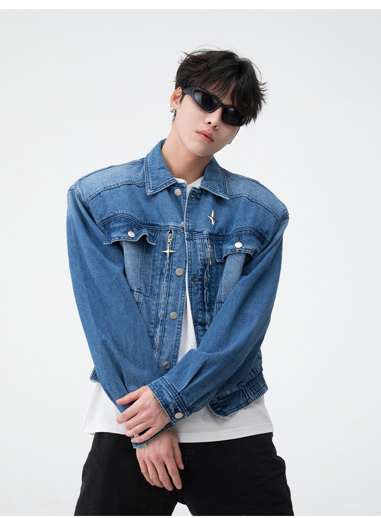 スターピン付きデニムジャケット
SS-000720