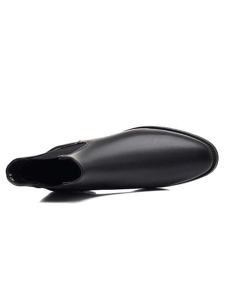 スタイリッシュシルエット シンプルチェルシーブーツ SS-000138