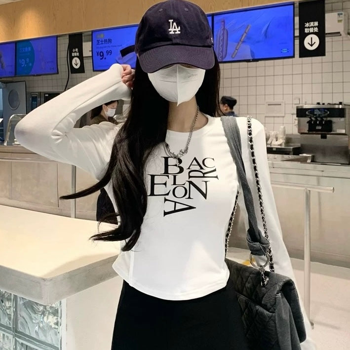 ロゴプリント入りロングTシャツ SS-000631