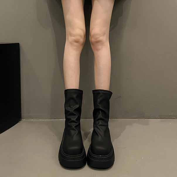 厚底ストレッチブーツ SS-000644