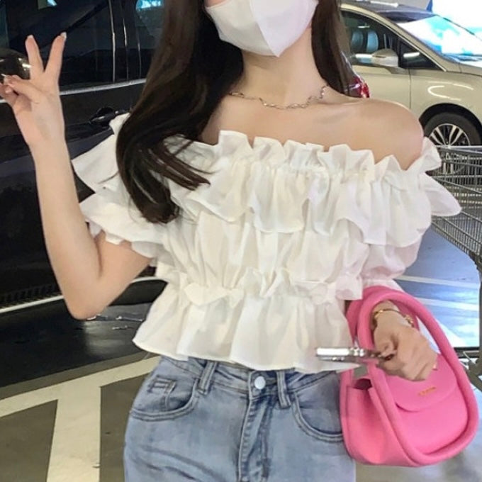 フリルオフショルダーブラウス SS-000524