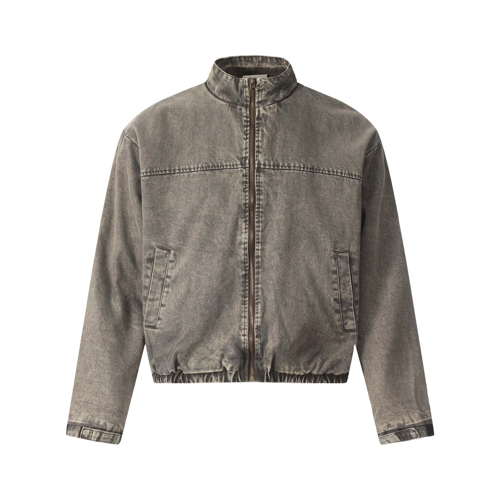 ヴィンテージ ウォッシュ ジップジャケット SS-000729