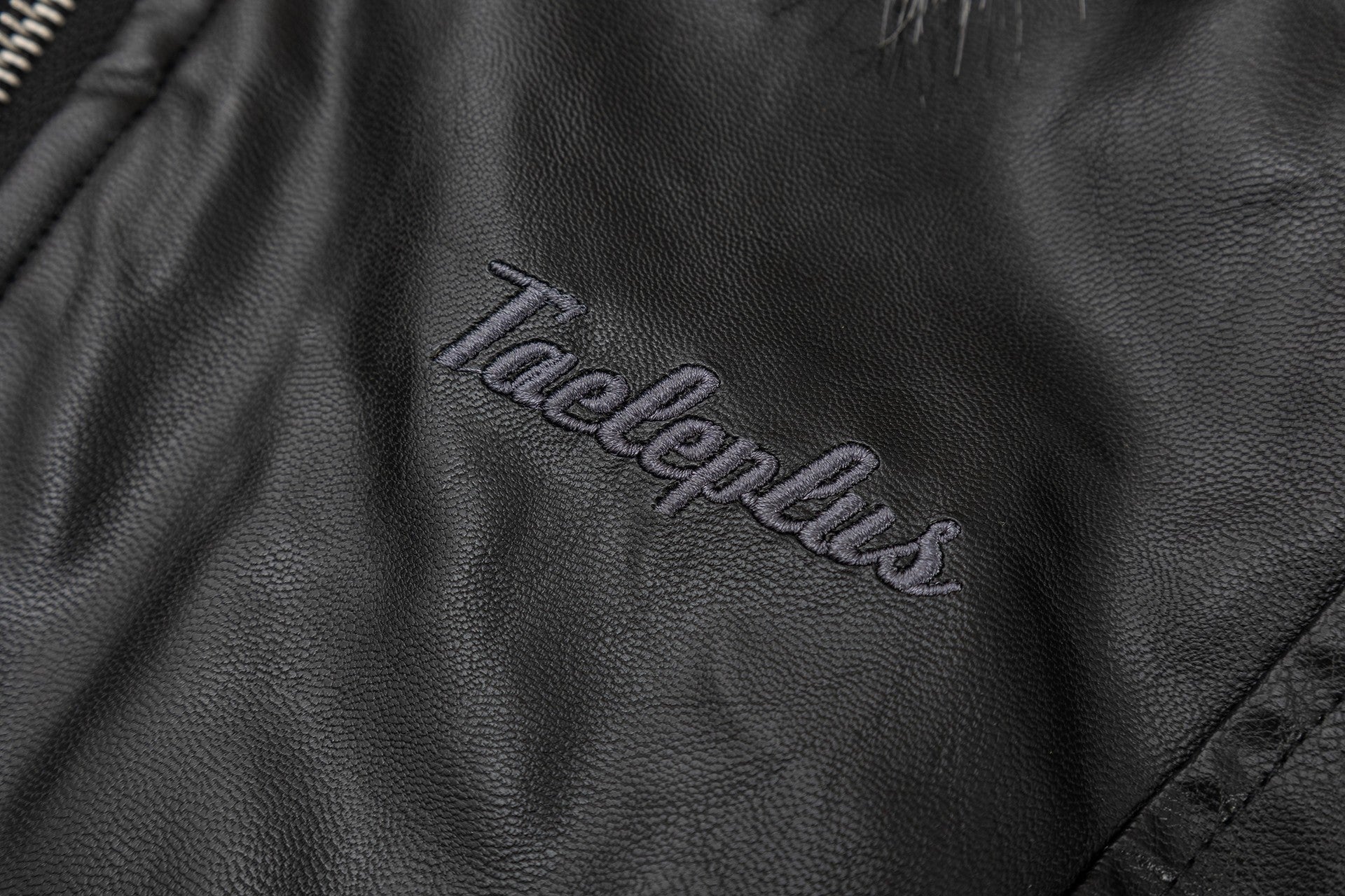 フェイクレザー ファーフードジャケット SS-000698