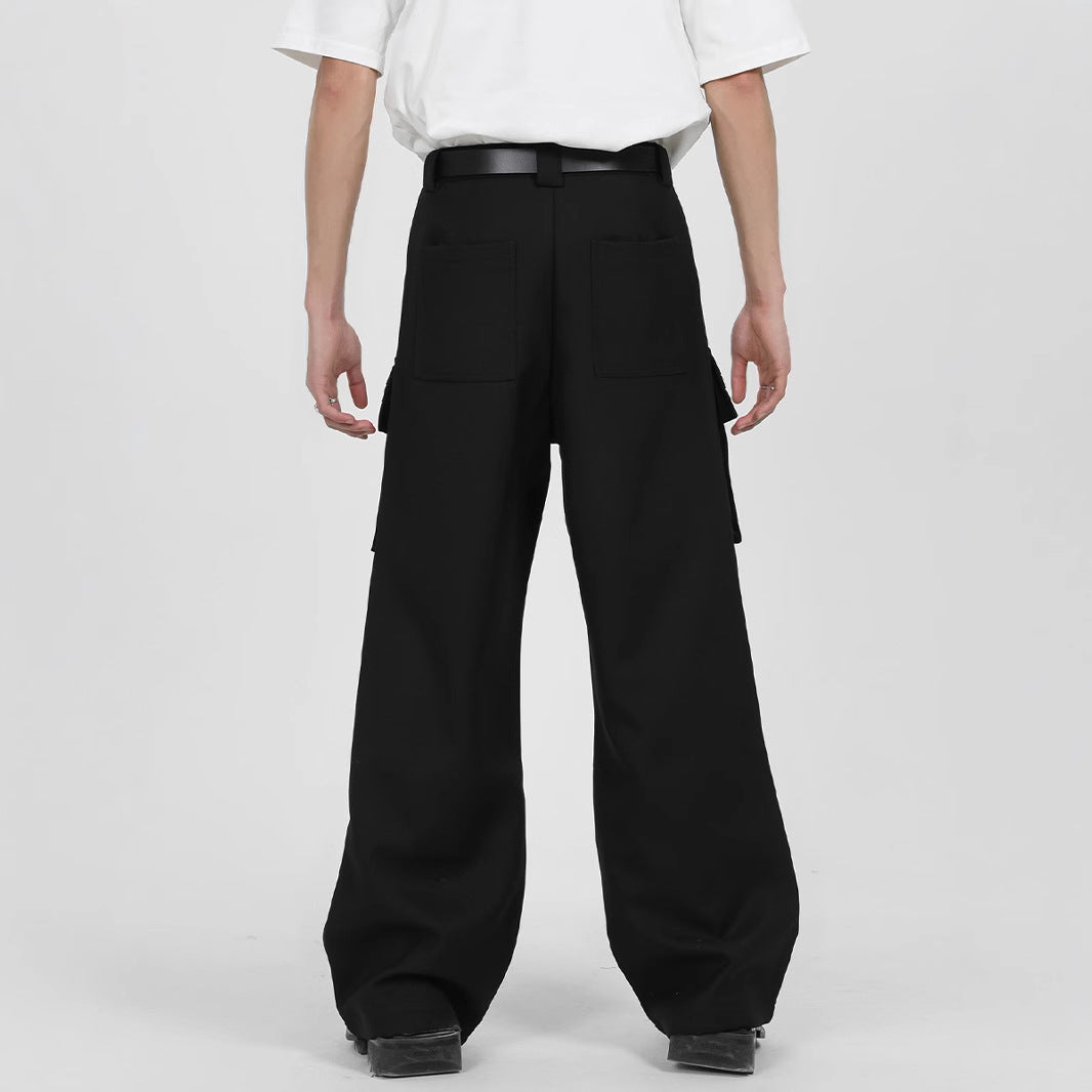 【2color】立体ポケットワイドカーゴパンツ SS-000168