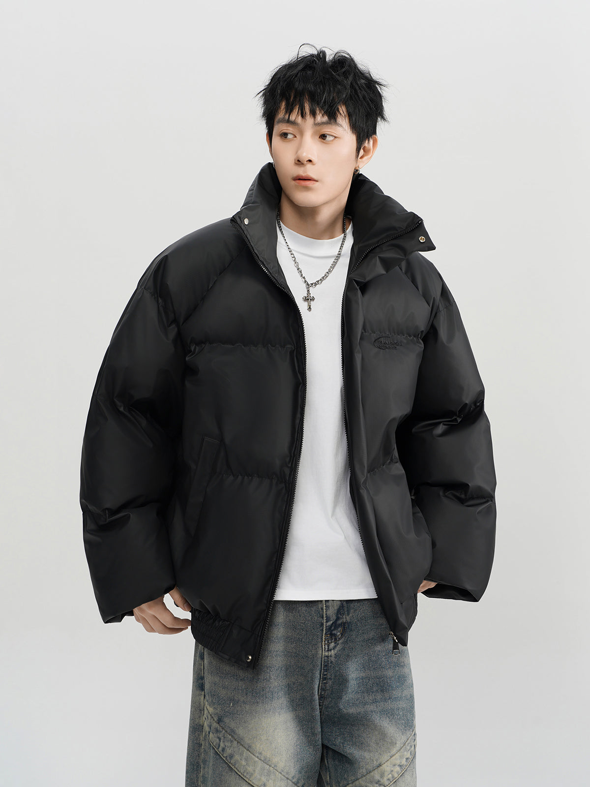 バックロゴショートダウンジャケット SS-000693