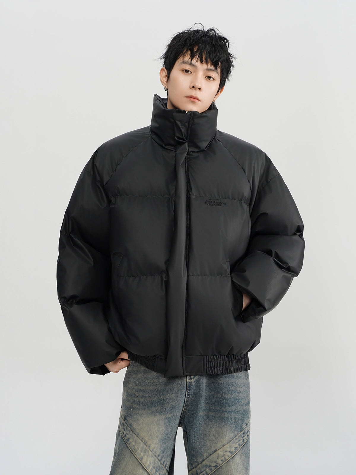 バックロゴショートダウンジャケット SS-000693