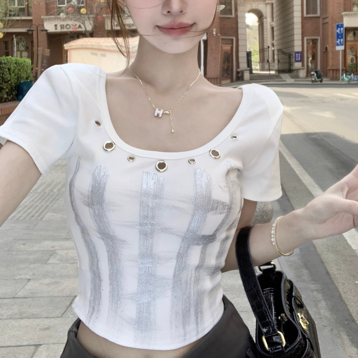 韓国風 ストリート風 Tシャツ SS-000391