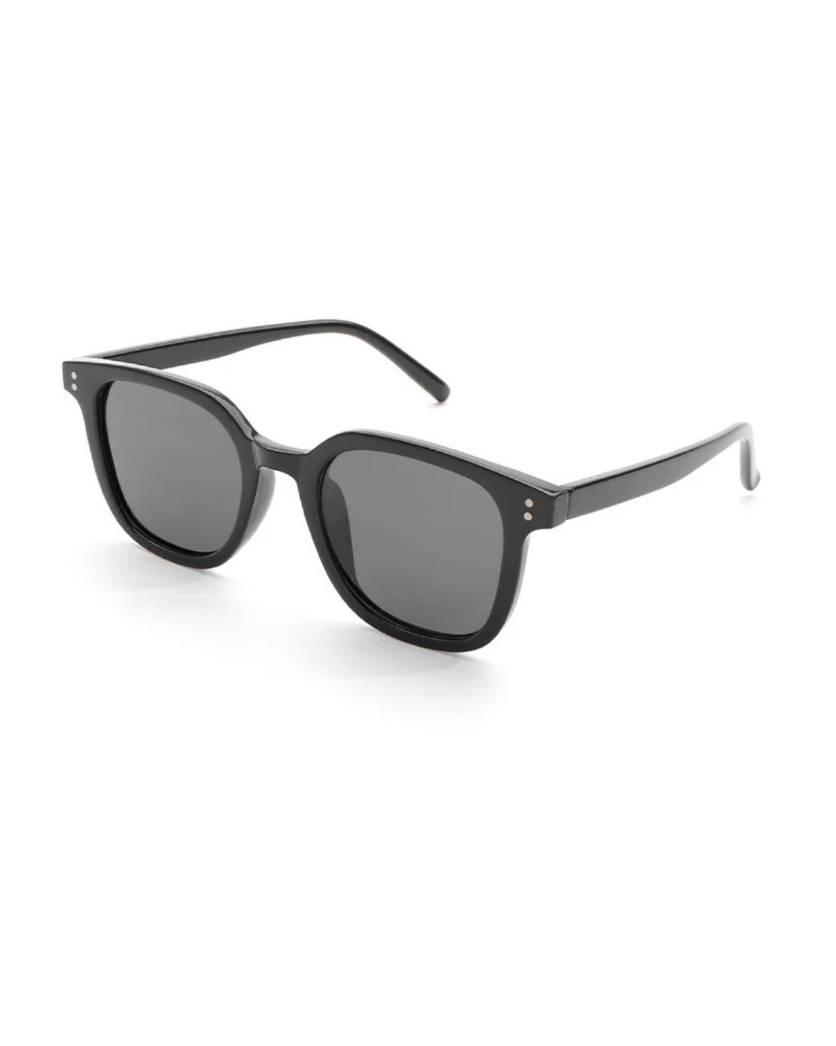 【2color】Retro Square Brown Lens Sunglasses SS-000015