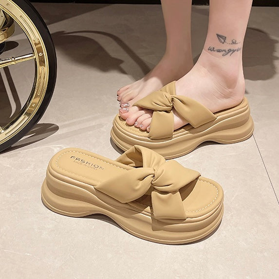 【4color】トレンド厚底クロスサンダル SS-000117