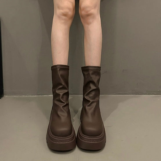厚底ストレッチブーツ SS-000644