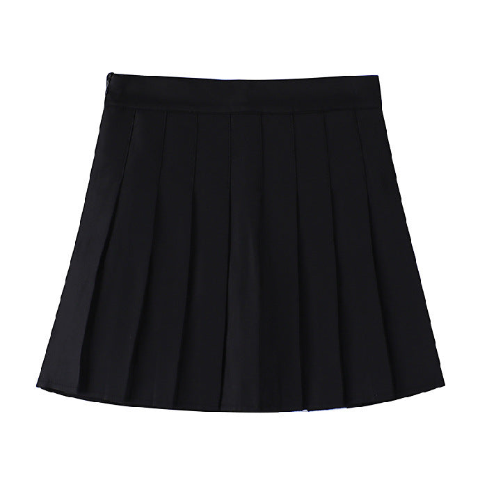【4color】美脚見えハイウエストプリーツスカート SS-000176