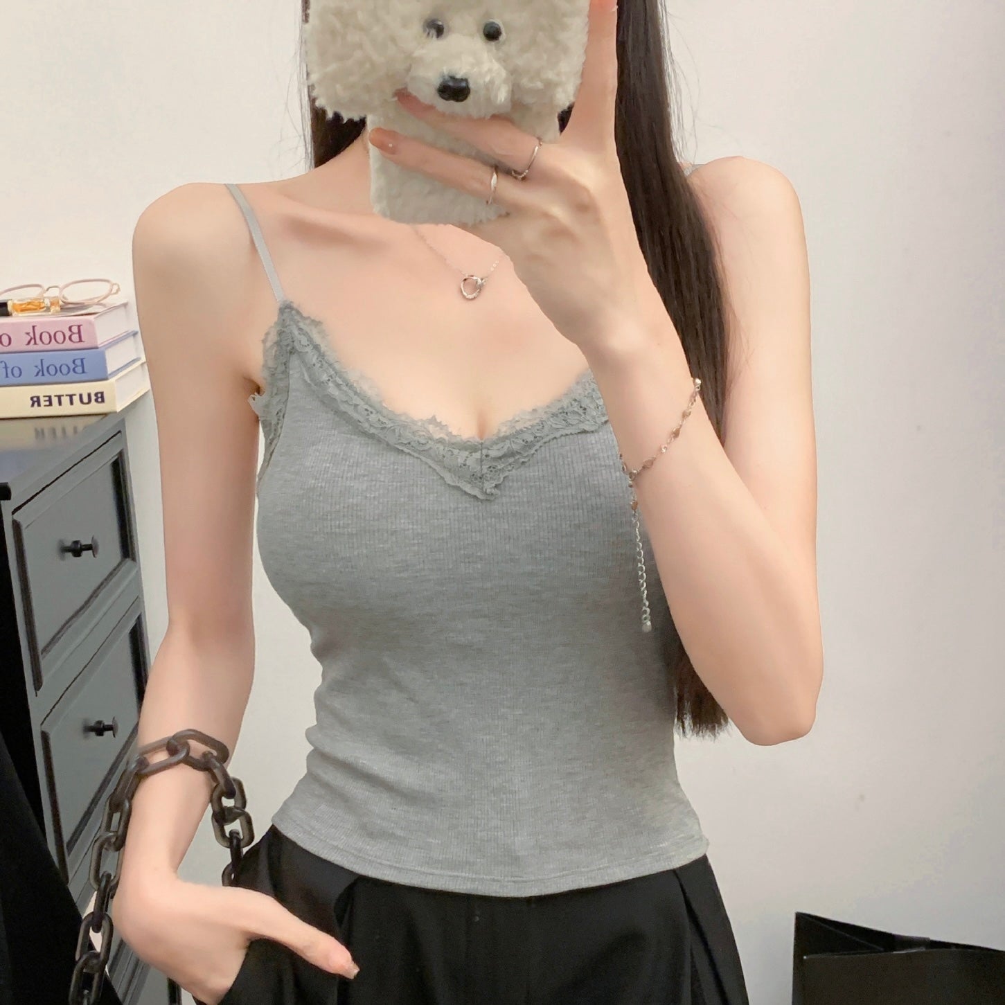 レースキャミソール タンクトップ SS-000383