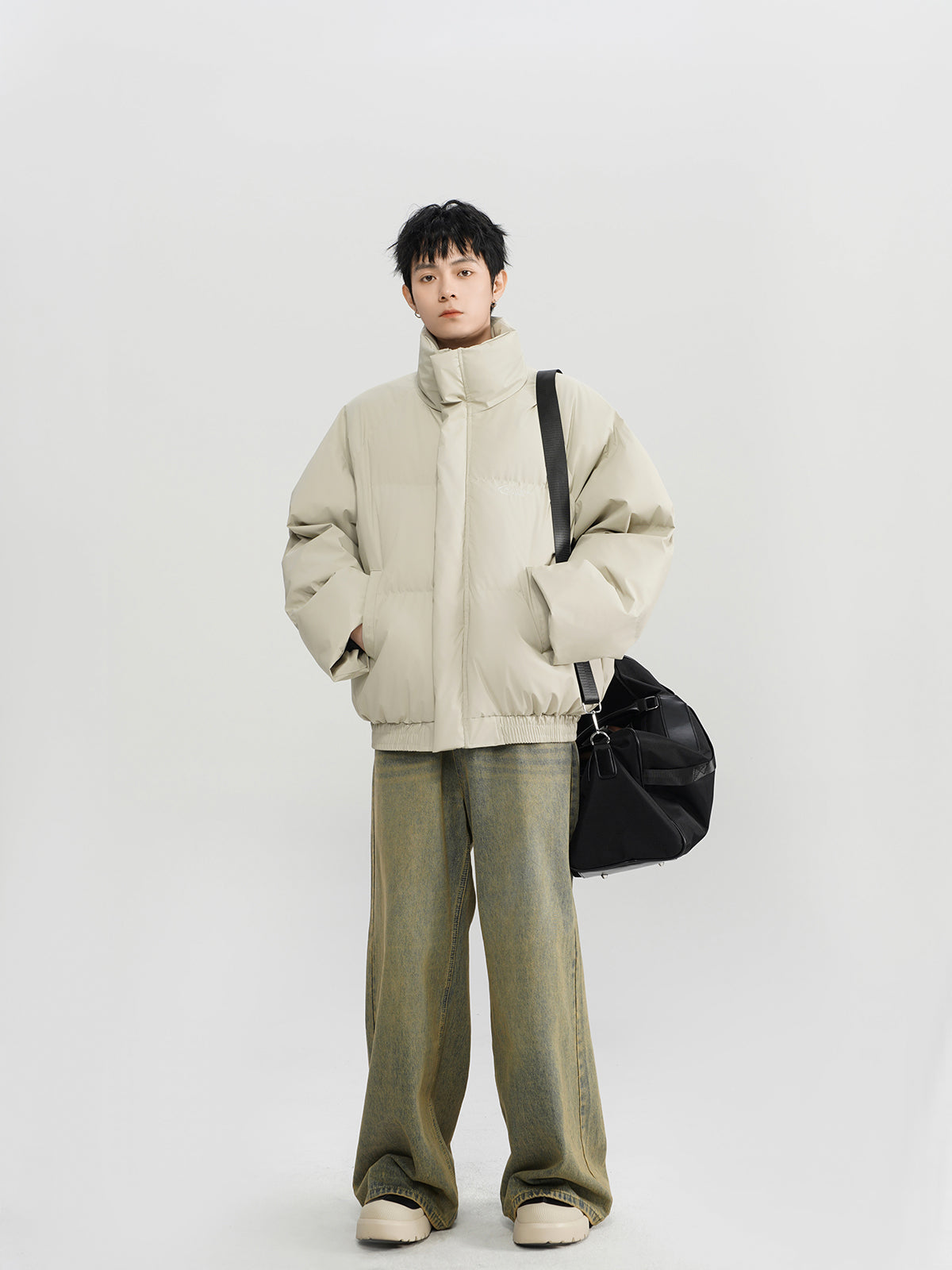 バックロゴショートダウンジャケット SS-000693
