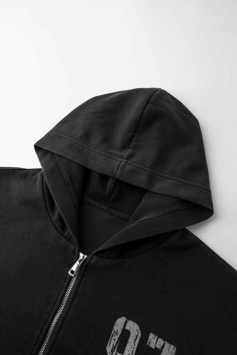 グラフィックジップパーカー SS-000709