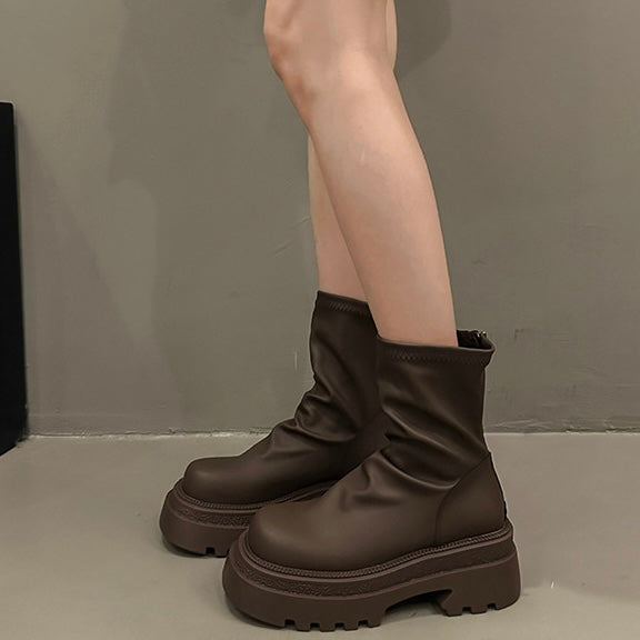 厚底ストレッチブーツ SS-000644
