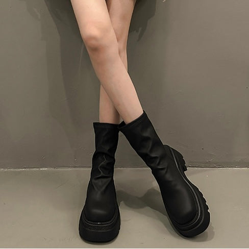 厚底ストレッチブーツ SS-000644