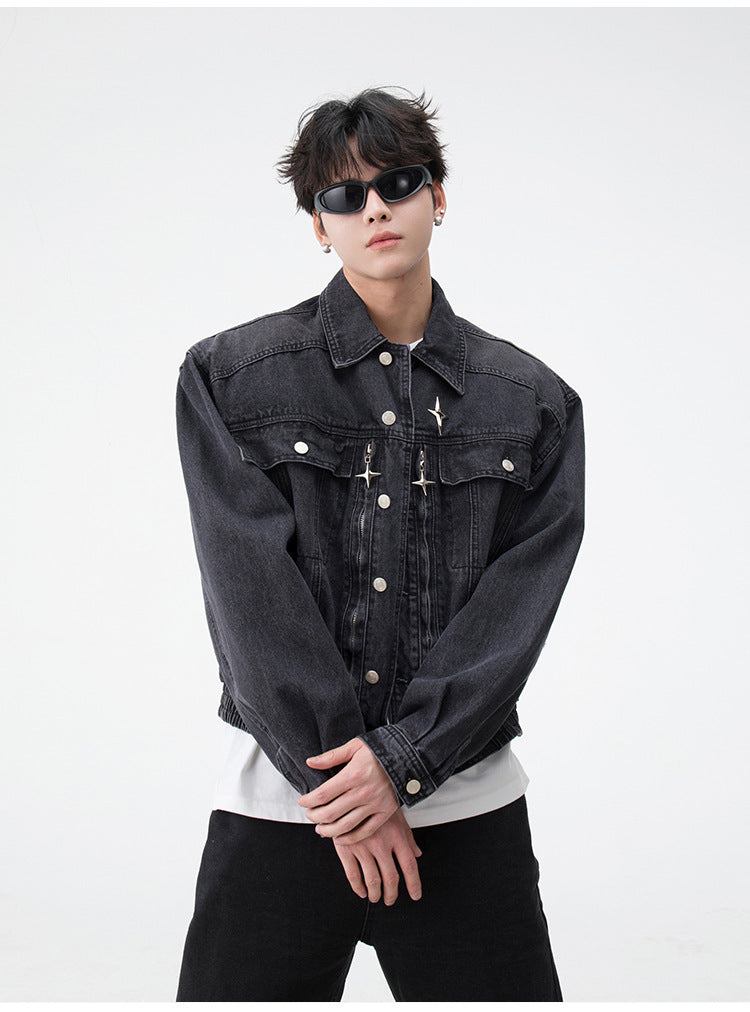 スターピン付きデニムジャケット
SS-000720