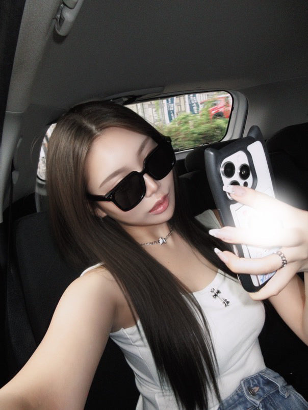 【4color】Timeless Square Frame Sunglasses SS-000017