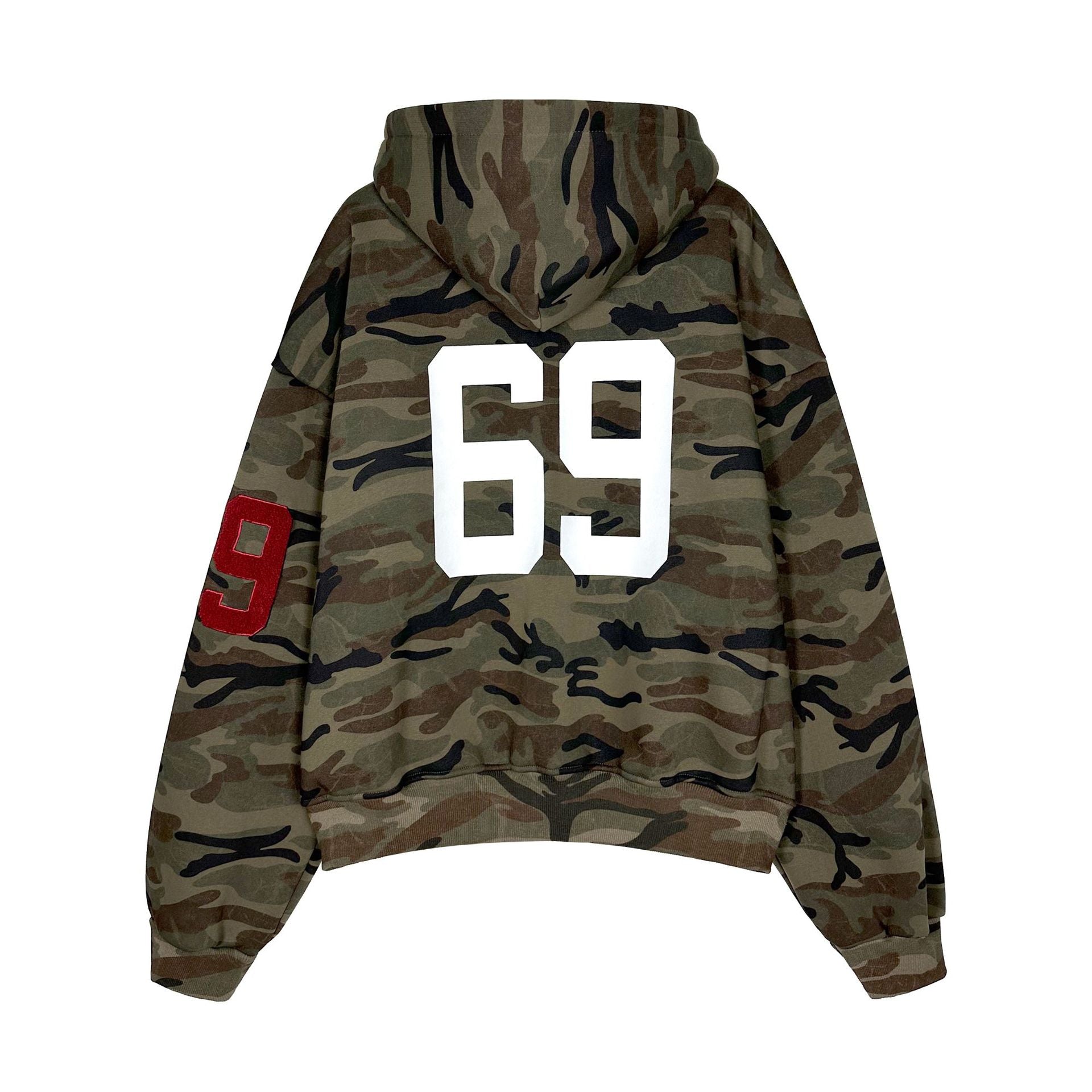 カモフラージュジップパーカー SS-000713