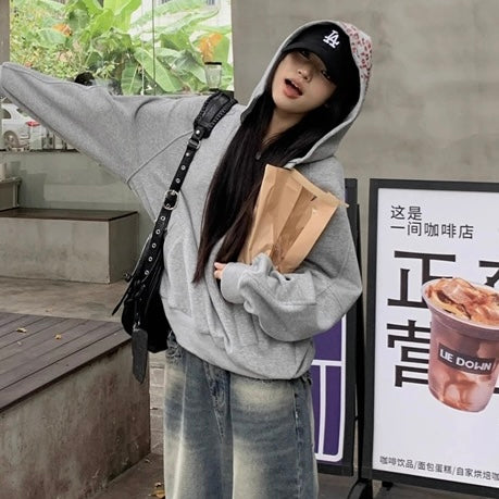 ハーフジップ スウェットプルオーバー SS-000588