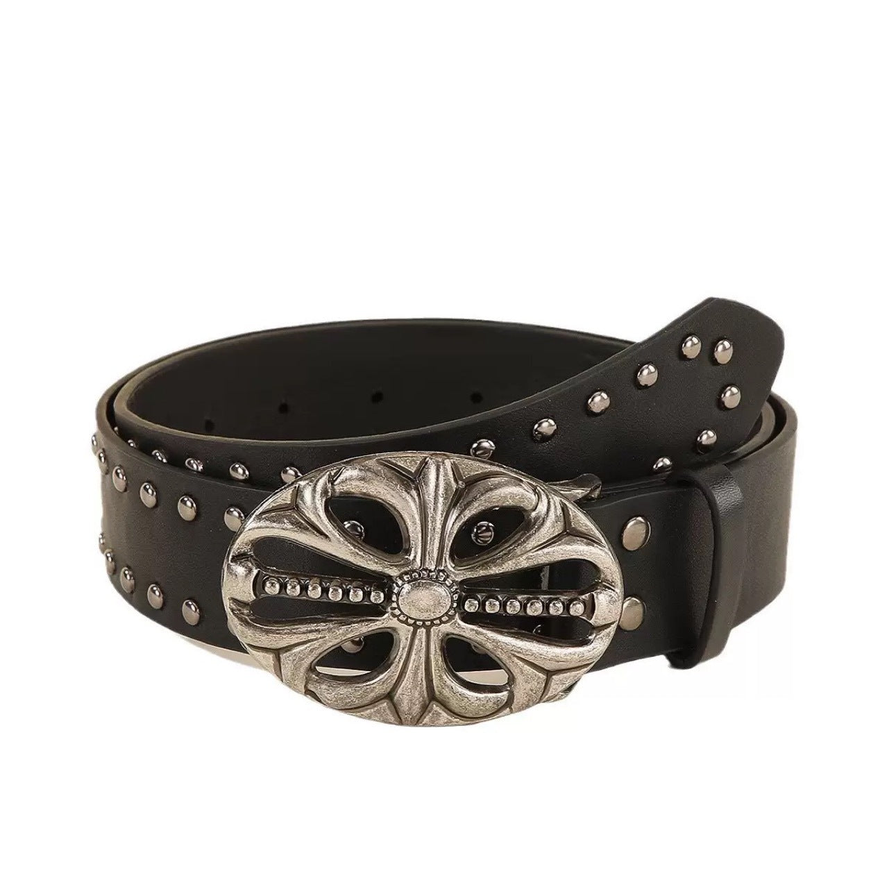 クロスバックル スタッズベルト SS-000700