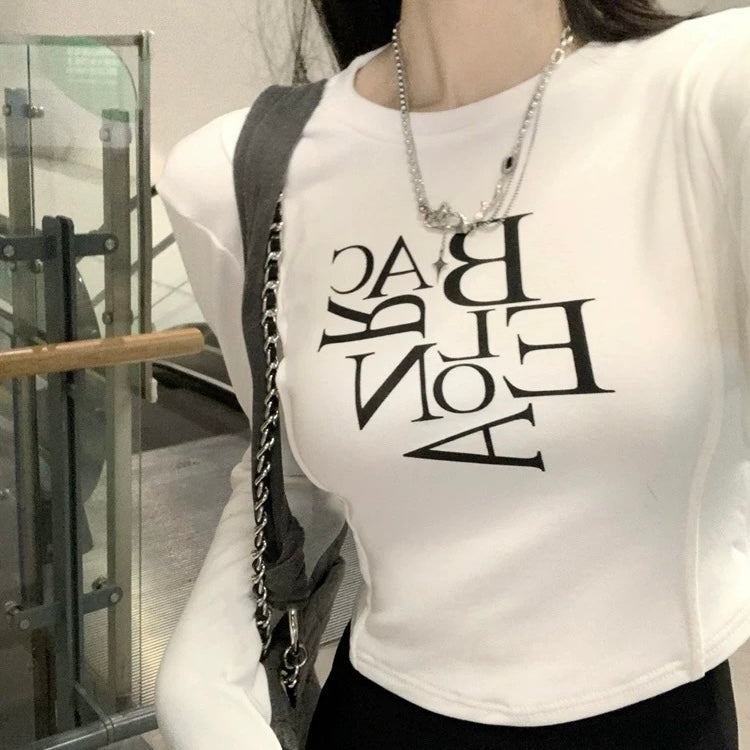 ロゴプリント入りロングTシャツ SS-000631