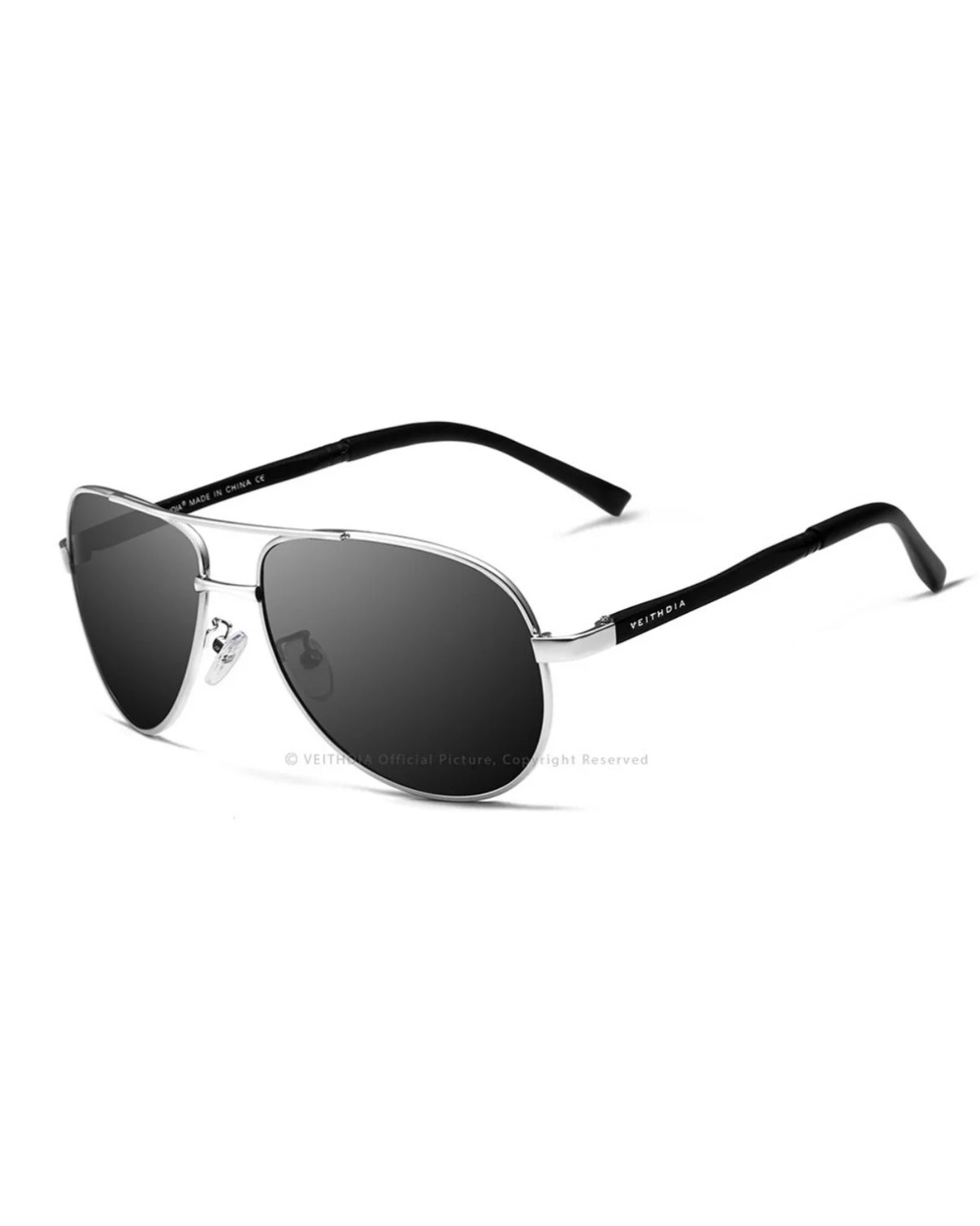 【3color】Aviator Style Metal Sunglasses SS-000026