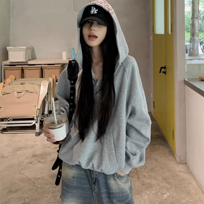 ハーフジップ スウェットプルオーバー SS-000588