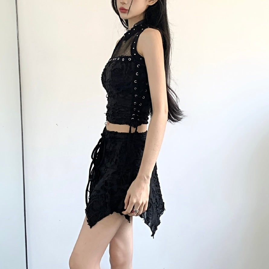 ブラックレースセットアップ SS-000519