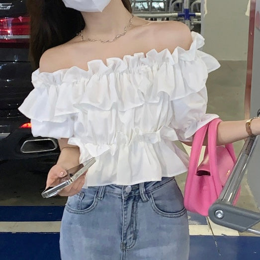 フリルオフショルダーブラウス SS-000524