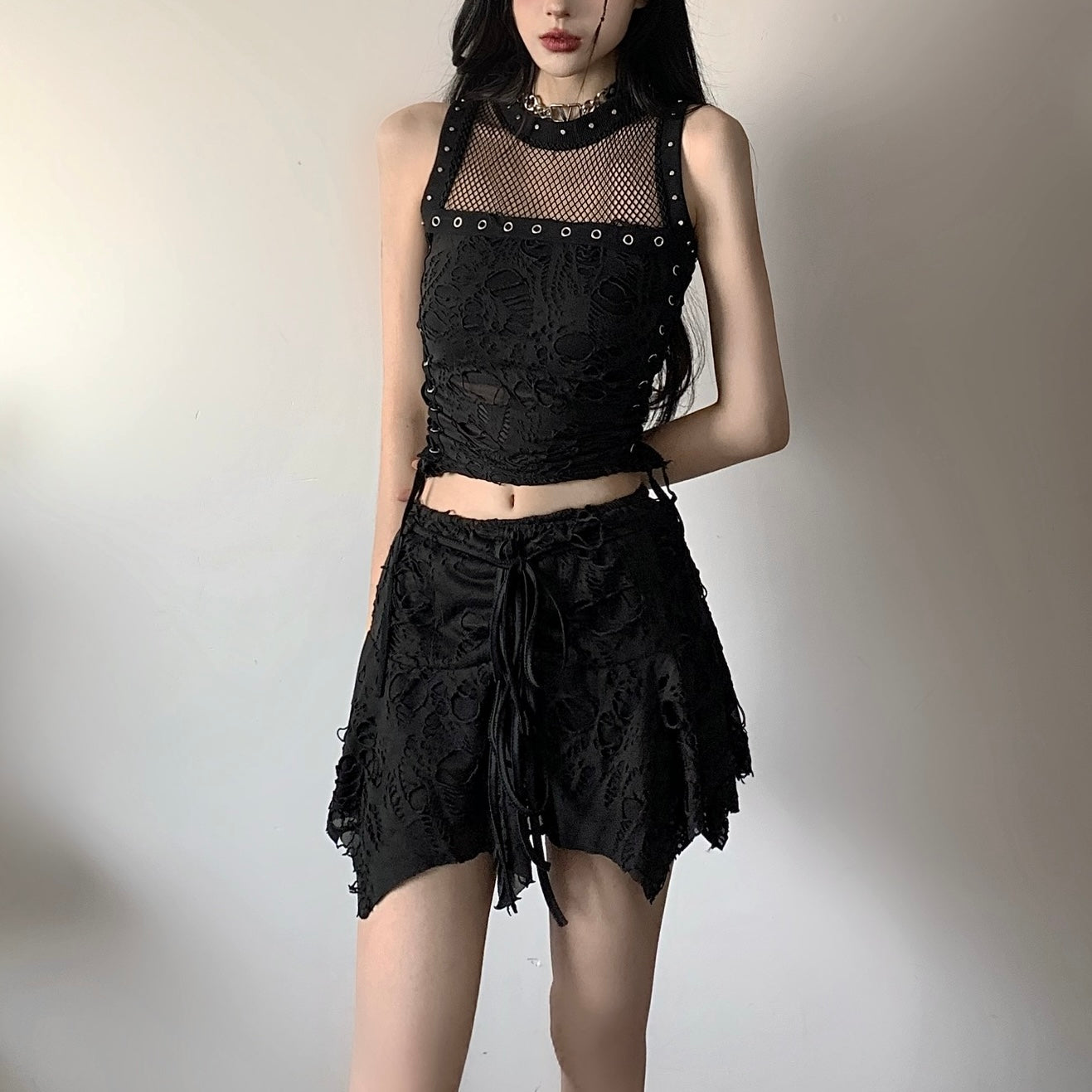 ブラックレースセットアップ SS-000519