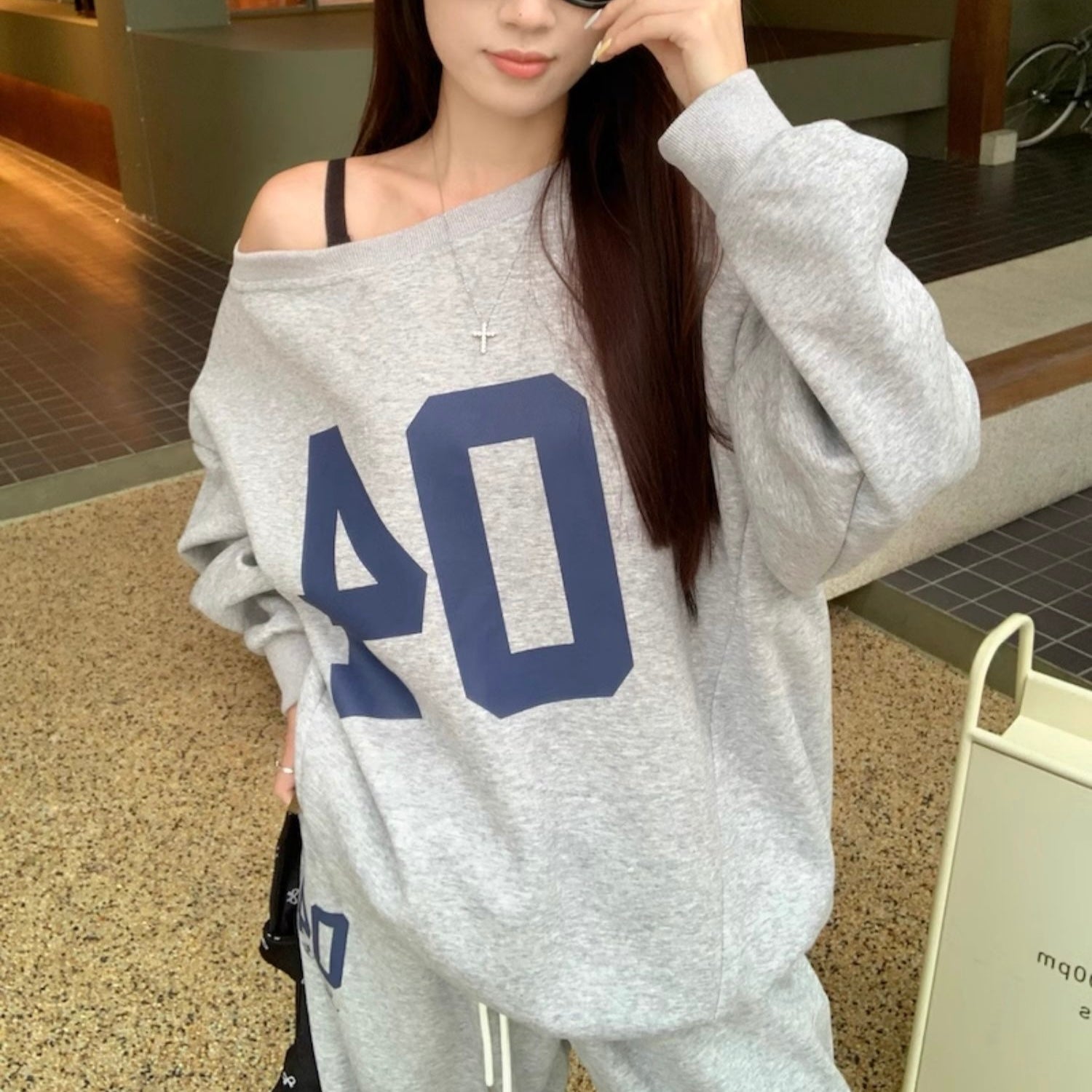セットアップ オーバーサイズ スウェット SS-000664