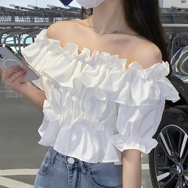 フリルオフショルダーブラウス SS-000524