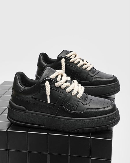 厚底ブラックスニーカー SS-000704