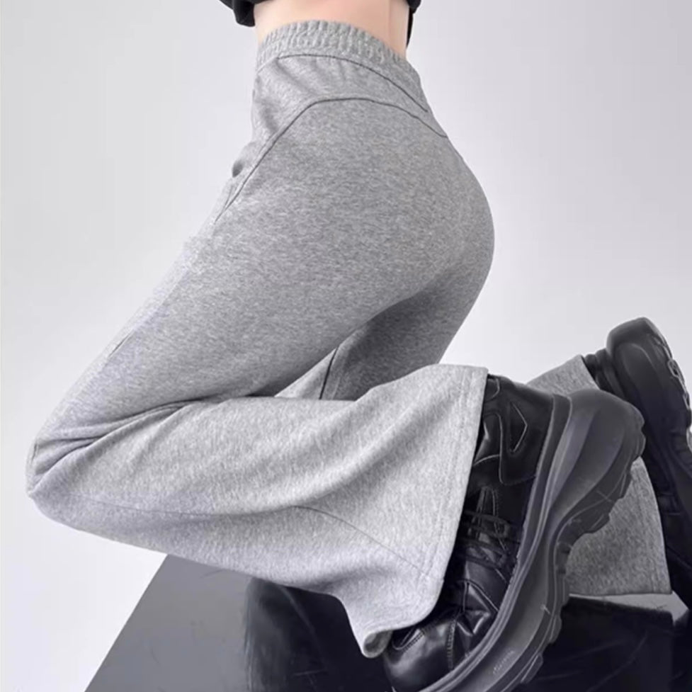美脚フレアスウェットパンツ スタイルアップする楽ちんスウェット SS-000292