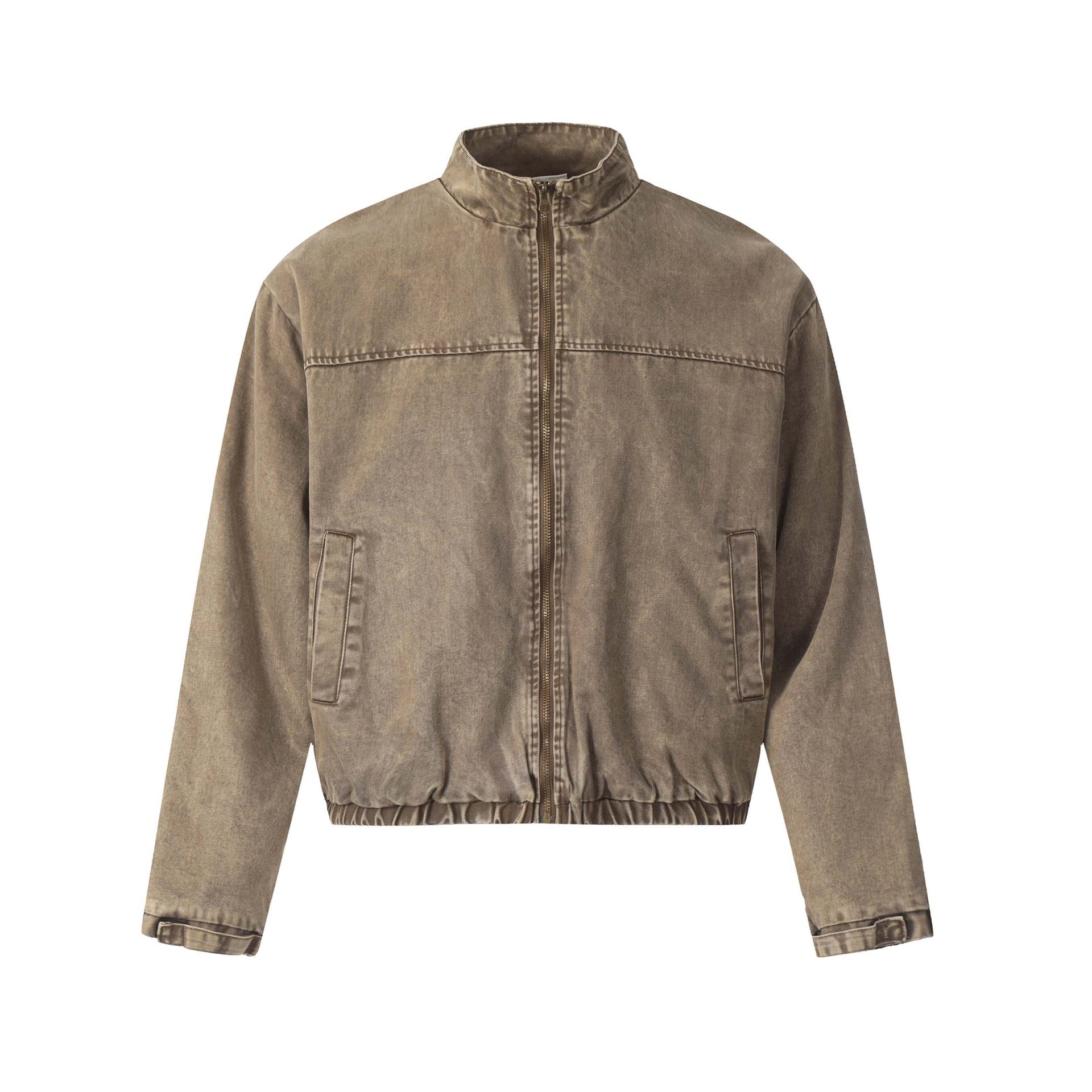 ヴィンテージ ウォッシュ ジップジャケット SS-000729