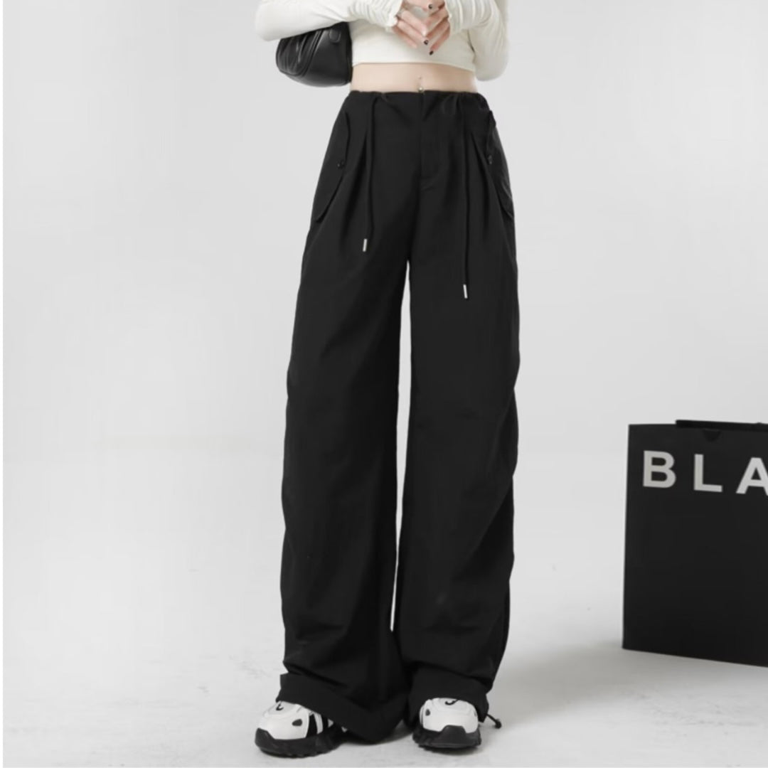 【3color】ドロスト付きカーゴパンツ｜楽ちん＆脚長見え SS-000263