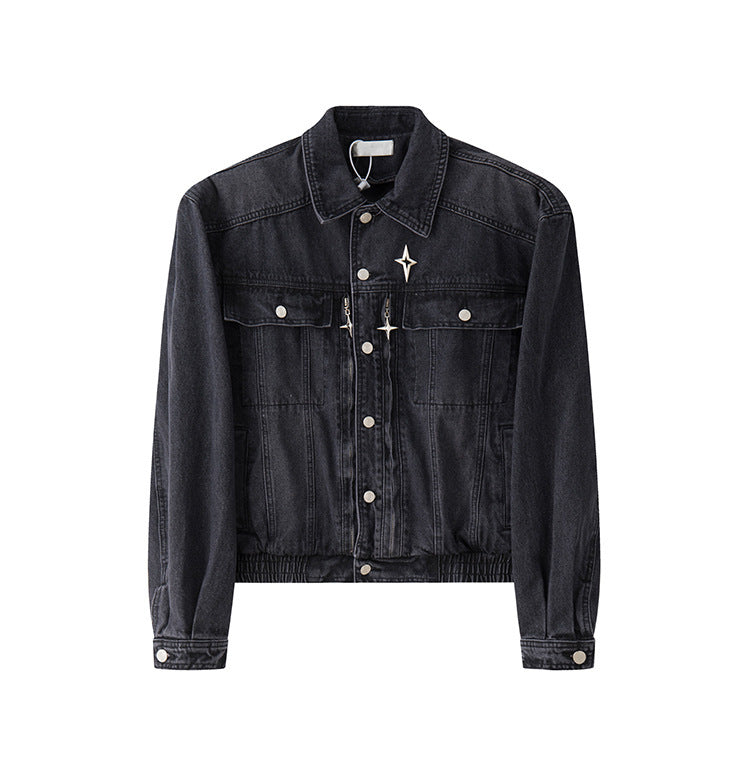 スターピン付きデニムジャケット 
SS-000720